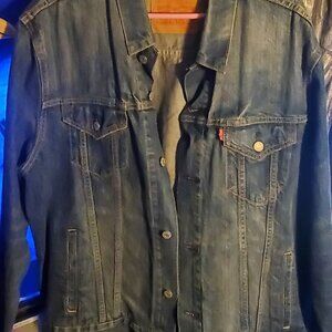 Levis Men's Tall Denim Jacket Trucker  XL